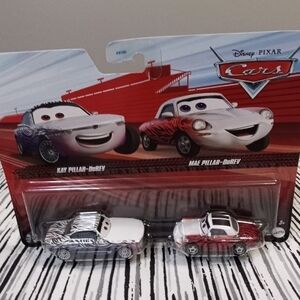 Disney Cars Kay and Mae Toy Set - Red and White